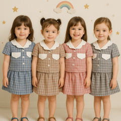 Two Mix - Cloudy Set Setelan Anak Perempuan  - One Set Anak Cewek 1-12 Tahun 4399
