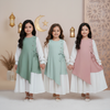 Two Mix - Raya 2026 Gamis Dress Anak Perempuan Lebaran Ramadan - Baju Muslim Anak Cewek 1-12 Th 4468