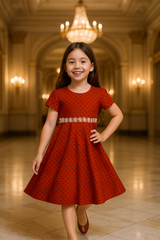 Two Mix - Elsa Baju Dress Anak Perempuan - Gaun Fashion Lucu1-12 Tahun 4395