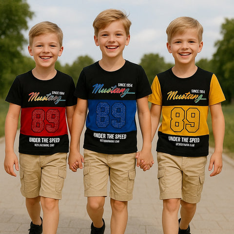 Two Mix - Baju Kaos Anak Laki-Laki Distro - Atasan Anak Cowok Premium 1 2 3 4 5 6 7 8 9 10 11 Tahun 4328A