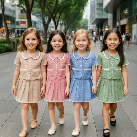 Two Mix - Serra Set Setelan Anak Perempuan Lucu 1-12 Tahun 4400