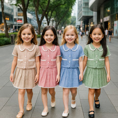 Two Mix - Serra Set Setelan Anak Perempuan Lucu 1-12 Tahun 4400