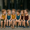 Two Mix Singlet Anak Bahan Kaos Katun Combed 100% Usia 1-9 Tahun 4261