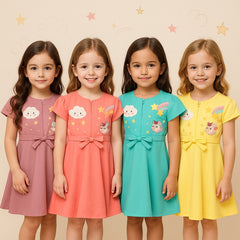Two Mix - Dress Anak Perempuan Lucu Fashion - Baju Anak Cewek Lucu 1-8 Tahun 4194