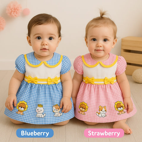 Two Mix - Kirana Baby Dress Anak Bayi Cewek Lucu Lebaran Newborn 0-24 Bulan 4422