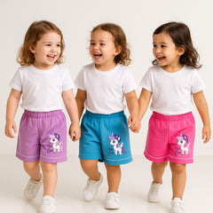 Two Mix Celana Anak Perempuan 3/4 Bahan Kaos Scuba Usia 1-12 Tahun GRATIS Masker Anak 4197