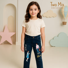 Two Mix - Kids Denim Pants - Celana Panjang Jeans Anak Perempuan 1-8 Tahun 4315