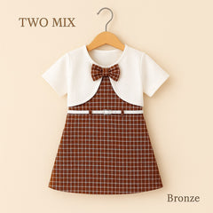 Two Mix - Nala Dress Anak Cewek - Dress Anak Korean Style 1-8 Tahun 4426