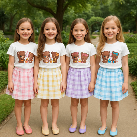Two Mix - Baju Setelan Anak Perempuan - Stelan Anak Cewek Lucu 1-8 Tahun 4317