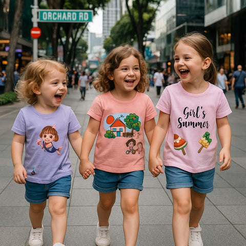 Two Mix - Kaos Anak Perempuan - Tshirt Anak Cewek 1-12 Tahun 4189