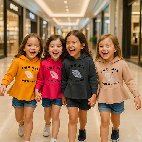 Two Mix Jaket Hoodie Anak 4051