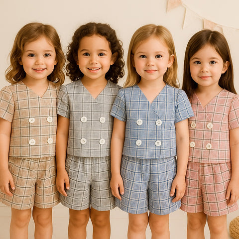 Two Mix - Hera Set Setelan Baju Anak Perempuan Lucu 1-8 Tahun 4401