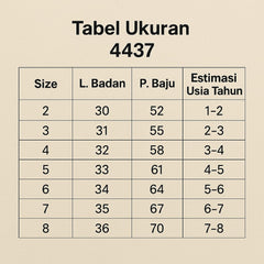 Two Mix - Baju Dress Anak Perempuan Usia 1-8 Tahun Model Korea Cantik Pesta Harian Terbaru 4437