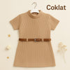 Two Mix - Baju Gloria Dress Anak Perempuan Kasual 1-8 Tahun 4409
