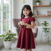 Two Mix Baju Anak Imlek Perempuan Bahan Satin - Dres Anak Perempuan Fashion Usia 1-12 Tahun 4242