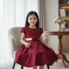 Two Mix Baju Anak Imlek Perempuan Bahan Satin - Dres Anak Perempuan Fashion Usia 1-12 Tahun 4242