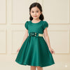 Two Mix Baju Anak Imlek Perempuan Bahan Satin - Dres Anak Perempuan Fashion Usia 1-12 Tahun 4242