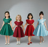 Two Mix Baju Anak Imlek Perempuan Bahan Satin - Dres Anak Perempuan Fashion Usia 1-12 Tahun 4242