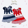 Two Mix Dress anak perempuan Fashion Termurah Y857