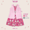 Two Mix - Dress Anak Perempuan - Gaun Anak Cewek Rompi 1-12 Tahun Y894