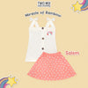 Two Mix - Baju Setelan Anak Perempuan Lucu - Miracle Of Rainbow Set 1-6 Tahun 4362D