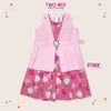 Two Mix - Dress Anak Perempuan - Gaun Anak Cewek Rompi 1-12 Tahun Y894