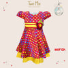 Two Mix Baju Anak Perempuan - Dress Anak Cantik Bahan Satin Usia 1-12 Tahun Y849