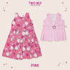 Two Mix - Dress Anak Perempuan - Gaun Anak Cewek Rompi 1-12 Tahun Y894