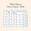 Two Mix - Baju Dress Pesta Anak Perempuan Satin Premium Usia 1-6 Tahun Y902