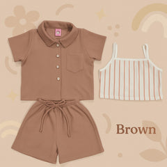 Two Mix - Eva Set Setelan baju Celana anak perempuan 1-8 tahun 4418