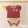 Two Mix - Setelan Celana Baju Bayi Anak Laki Cowok Lucu Katun Usia 0-12 Bulan 4364B