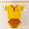 Two Mix - Setelan Celana Baju Bayi Anak Laki Cowok Lucu Katun Usia 0-12 Bulan 4364B