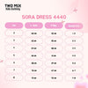 Two Mix - Sora Dress Anak Perempuan Lucu Print Kitty Usia 1-8 Tahun 4440
