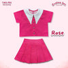 Two Mix - Evalina Set Setelan Anak Cewek - One Set Anak Perempuan Katun 1-6 Tahun 4429