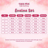 Two Mix - Evalina Set Setelan Anak Cewek - One Set Anak Perempuan Katun 1-6 Tahun 4429