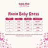 Two Mix - Rania Baby Dress - Dress Bayi Newborn 0-2 Tahun 4423