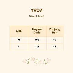 Dress Piyama Wanita Bahan Katun Lembut Y907