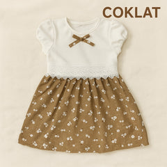 Two Mix - Dress Anak Perempuan Cantik Kasual Stylish 1-8 Tahun 4443