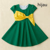 Two Mix - Baju Gaun Dress Anak Natal Perempuan Satin Cantik Mewah 1-12 Tahun 4452