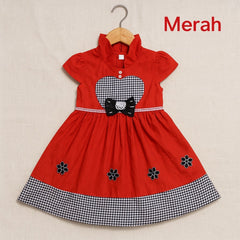 Two Mix - Baju Anak Perempuan - Dress Anak Cantik Bahan Katun Usia 1-12 Tahun Y903