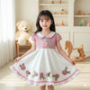 Two Mix - Baju Dress Anak Perempuan Pesta Satin 1-12 Tahun Y906