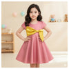 Two Mix - Baju Gaun Dress Anak Natal Perempuan Satin Cantik Mewah 1-12 Tahun 4452
