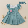 Two Mix - Baju Dress Anak Perempuan Pesta Satin Mewah 1-12 Tahun Y909