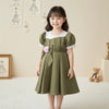 Two Mix - Baju Dress Anak Perempuan Pesta Satin Mewah 1-12 Tahun Y909