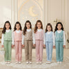 Two Mix - Setelan Baju Vest Lebaran 2026 Anak Perempuan - Set Raya Collection Cewek 3 -12 Tahun 4466