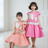 Two Mix - Baju Dress Pesta Anak Cewek - Fashion Pakaian Anak Perempuan Satin Premium 1-12 Tahun Y910