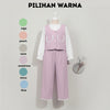 Two Mix - Setelan Baju Vest Lebaran 2026 Anak Perempuan - Set Raya Collection Cewek 3 -12 Tahun 4466