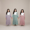 Two Mix - Lebaran Ramadhan 2026 - Gamis Anak Perempuan - Baju Dress Anak Cewek 1 - 12 Tahun 4467