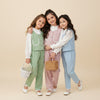 Two Mix - Setelan Baju Vest Lebaran 2026 Anak Perempuan - Set Raya Collection Cewek 3 -12 Tahun 4466