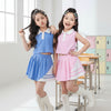 Two Mix - Arletta Set Baju Setelan Anak Perempuan Katun Combed 30s Crop Top Rok Plisket Usia 1-8 Tahun 4460